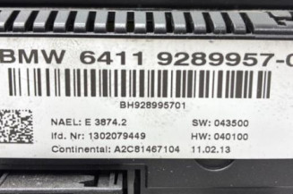 Commande chauffage BMW X3 F25