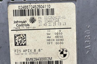 Ecran GPS BMW X3 F25