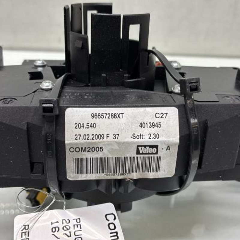 Com (Bloc Contacteur Tournant+Commodo Essuie Glace+Commodo Phare) PEUGEOT 207 Photo n°5