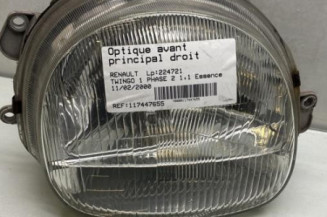 Optique avant principal droit (feux)(phare) RENAULT TWINGO 1 Photo n°1