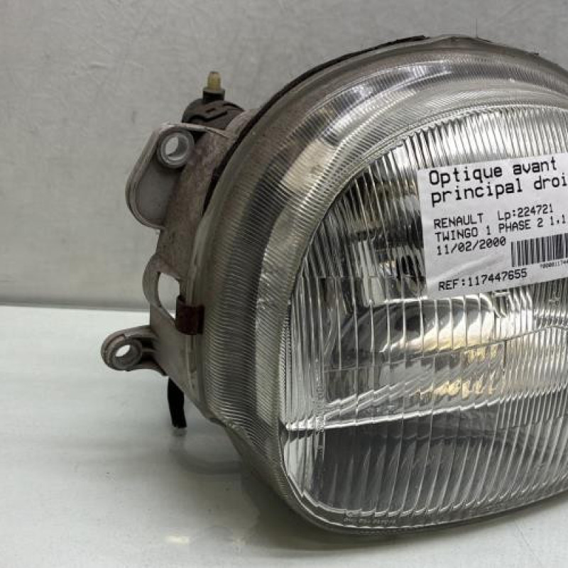 Optique avant principal droit (feux)(phare) RENAULT TWINGO 1 Photo n°2