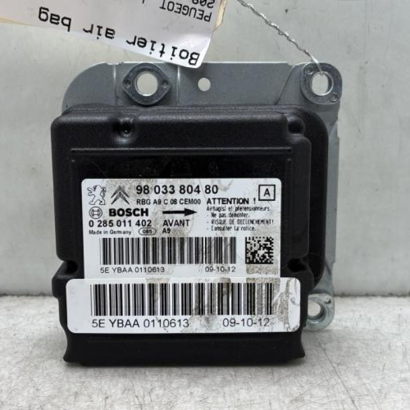 Boitier air bag PEUGEOT 208 1 Photo n°1