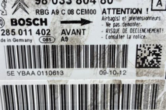 Boitier air bag PEUGEOT 208 1