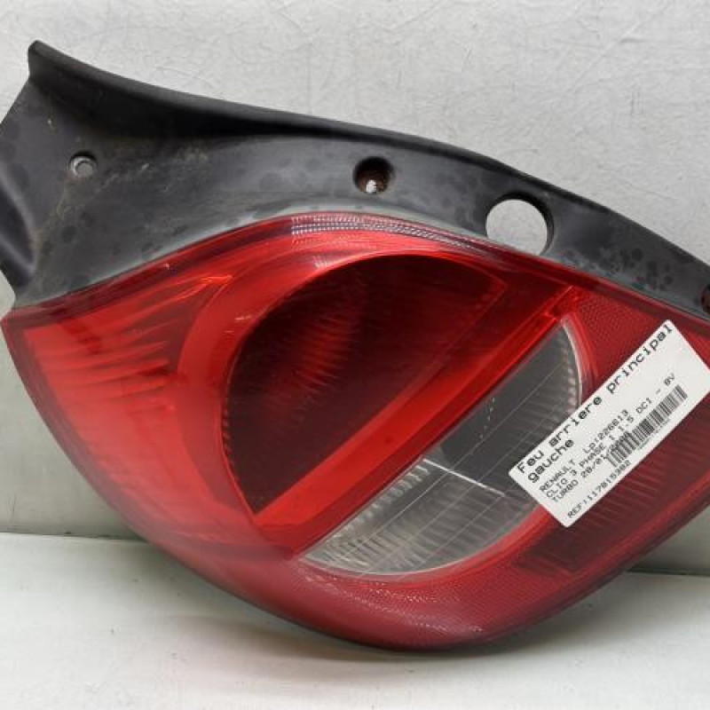 Feu arriere principal gauche (feux) RENAULT CLIO 3 Photo n°1