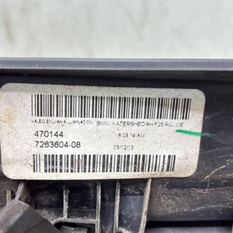 Feu arriere principal droit (feux) BMW X3 F25 Photo n°4