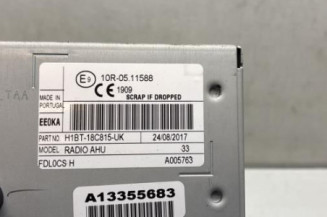 Autoradio d'origine FORD FIESTA 7