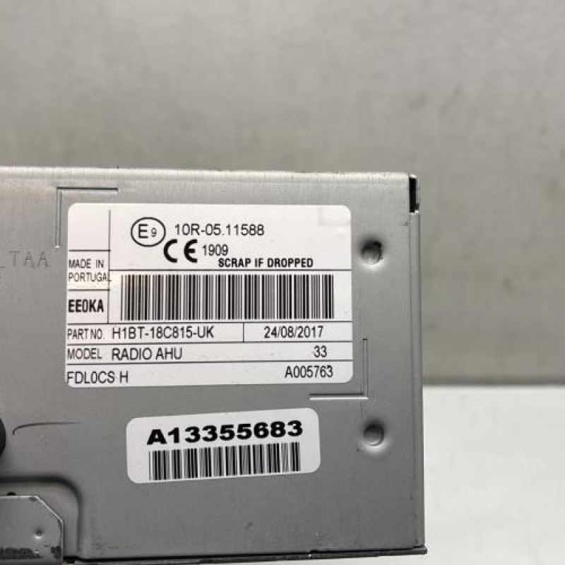 Autoradio d'origine FORD FIESTA 7 Photo n°5