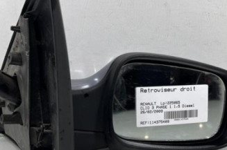 Retroviseur droit RENAULT CLIO 3 Photo n°1