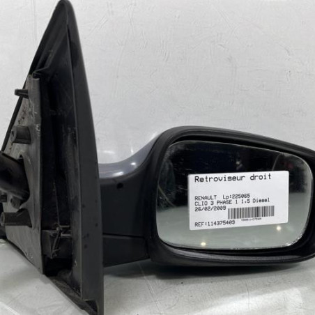 Retroviseur droit RENAULT CLIO 3 Photo n°1