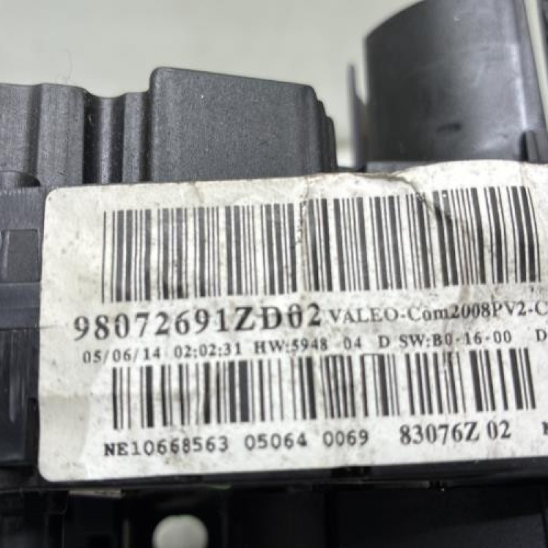 Com (Bloc Contacteur Tournant+Commodo Essuie Glace+Commodo Phare) PEUGEOT 308 2 Photo n°4