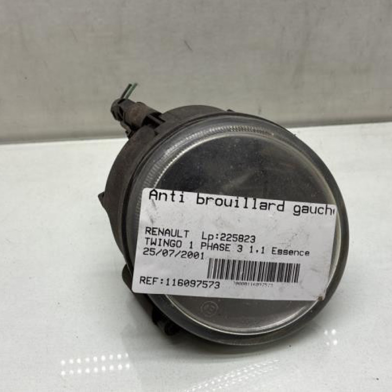 Anti brouillard gauche (feux) RENAULT TWINGO 1 Photo n°1
