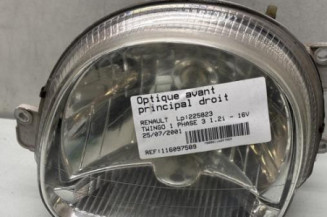 Optique avant principal droit (feux)(phare) RENAULT TWINGO 1 Photo n°1