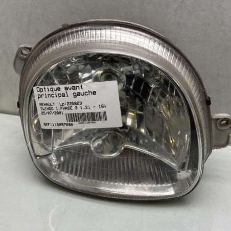 Optique avant principal gauche (feux)(phare) RENAULT TWINGO 1