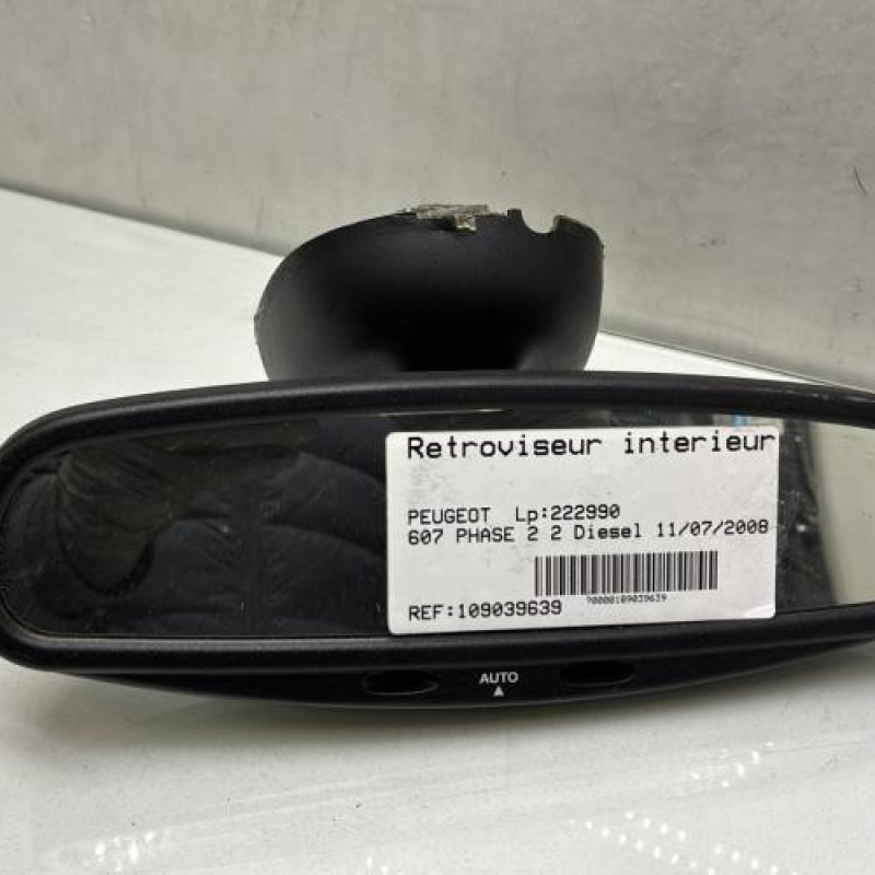 Retroviseur interieur PEUGEOT 607 Photo n°1