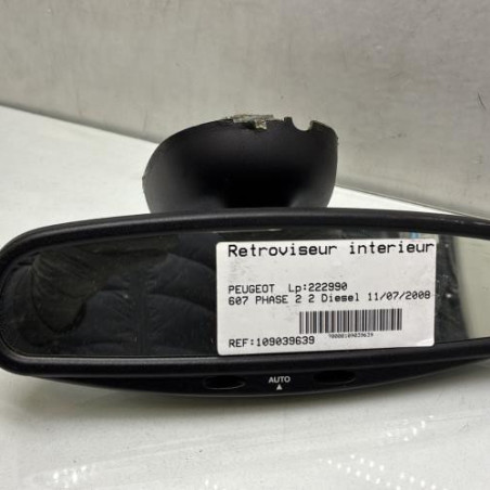 Retroviseur interieur PEUGEOT 607 Photo n°1