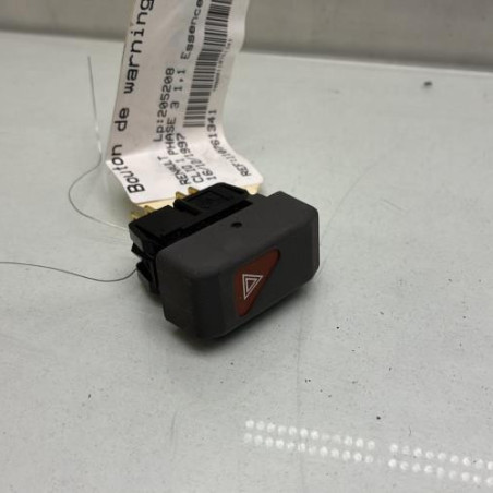 Bouton de warning RENAULT CLIO 1 Photo n°1