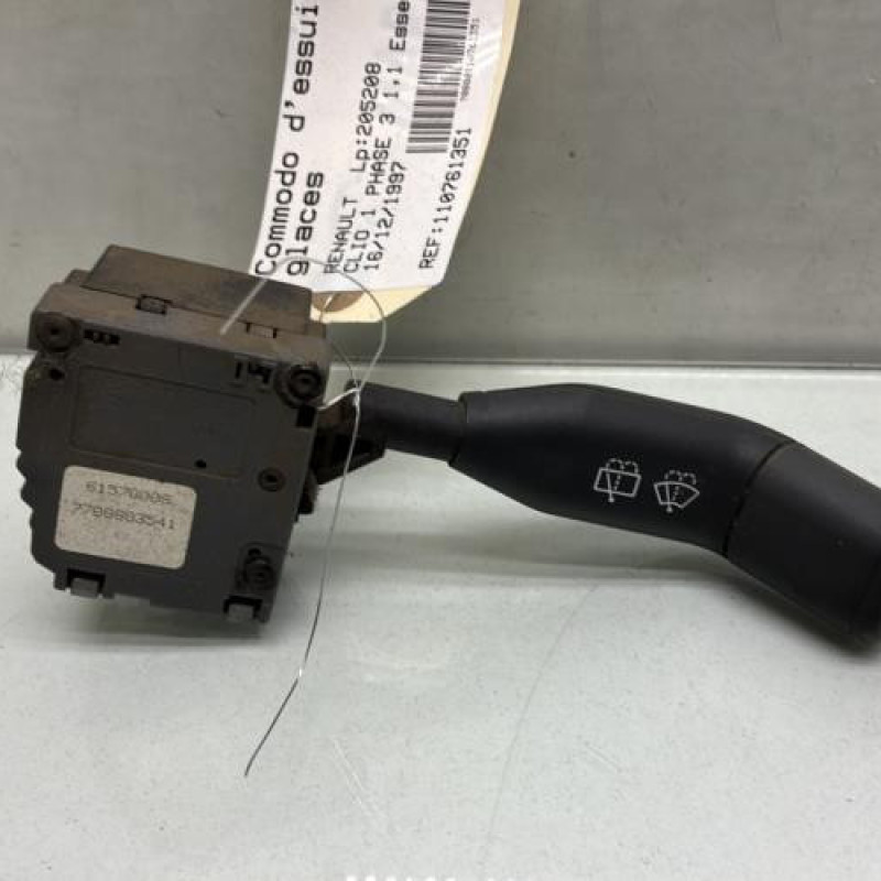 Commodo d'essuie glaces RENAULT CLIO 1 Photo n°1