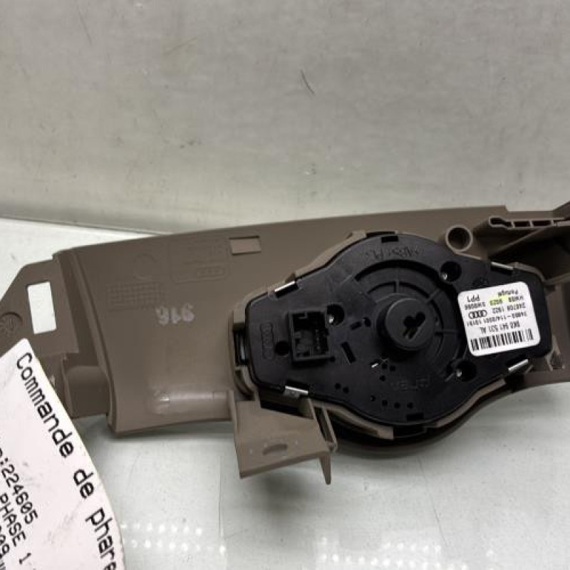 Commande de phare AUDI A4 3 Photo n°2