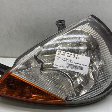 Optique avant principal droit (feux)(phare) FORD KA 1 Photo n°1
