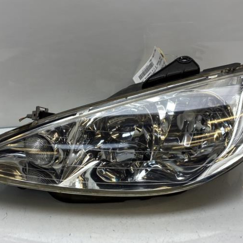 Optique avant principal gauche (feux)(phare) PEUGEOT 206 Photo n°1