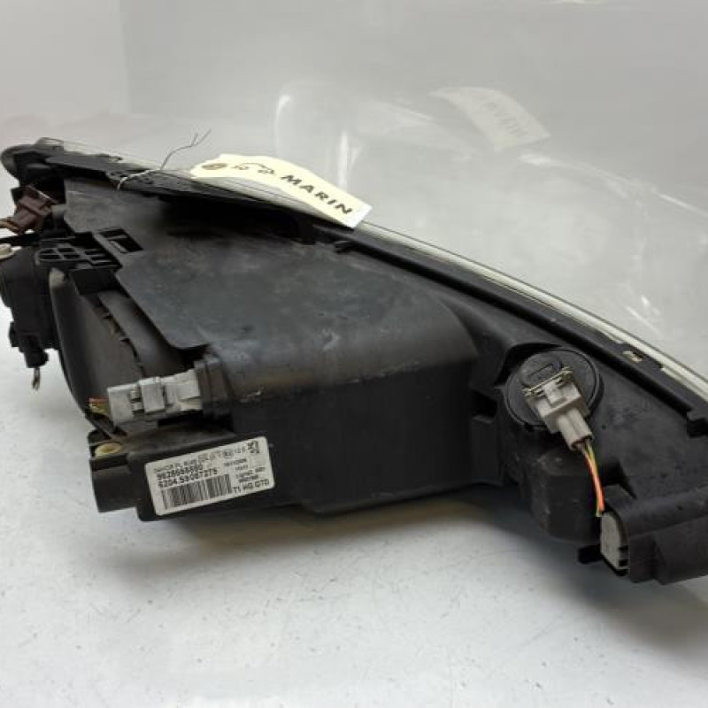 Optique avant principal gauche (feux)(phare) PEUGEOT 206 Photo n°8