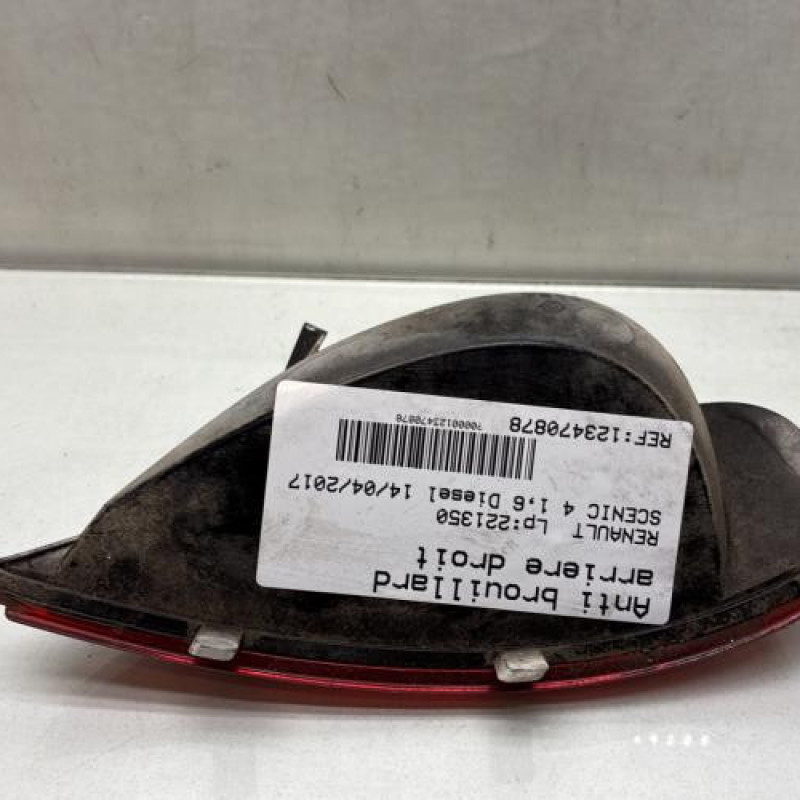 Anti brouillard arriere droit RENAULT SCENIC 4 Photo n°3