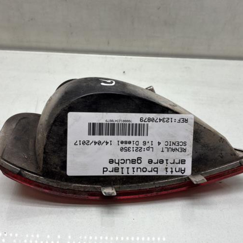 Anti brouillard arriere gauche RENAULT SCENIC 4 Photo n°3