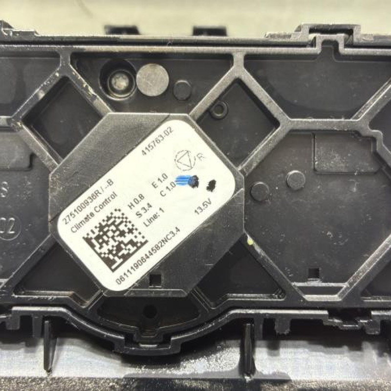 Commande chauffage RENAULT CLIO 5 Photo n°5