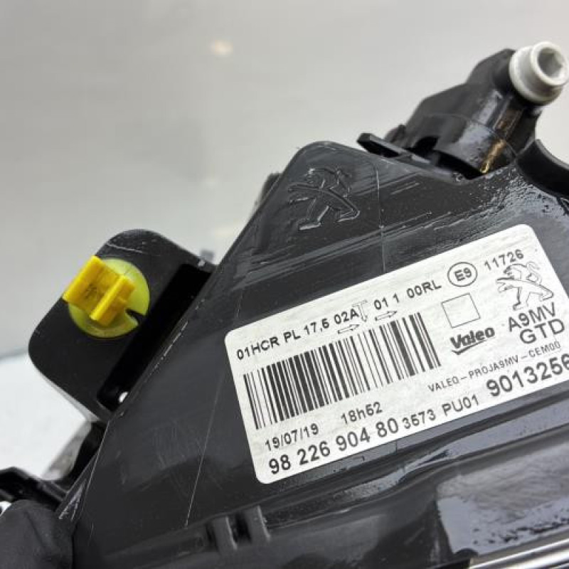 Optique avant principal gauche (feux)(phare) PEUGEOT 208 1 Photo n°5