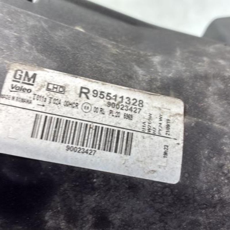 Optique avant principal droit (feux)(phare) OPEL CORSA D Photo n°5