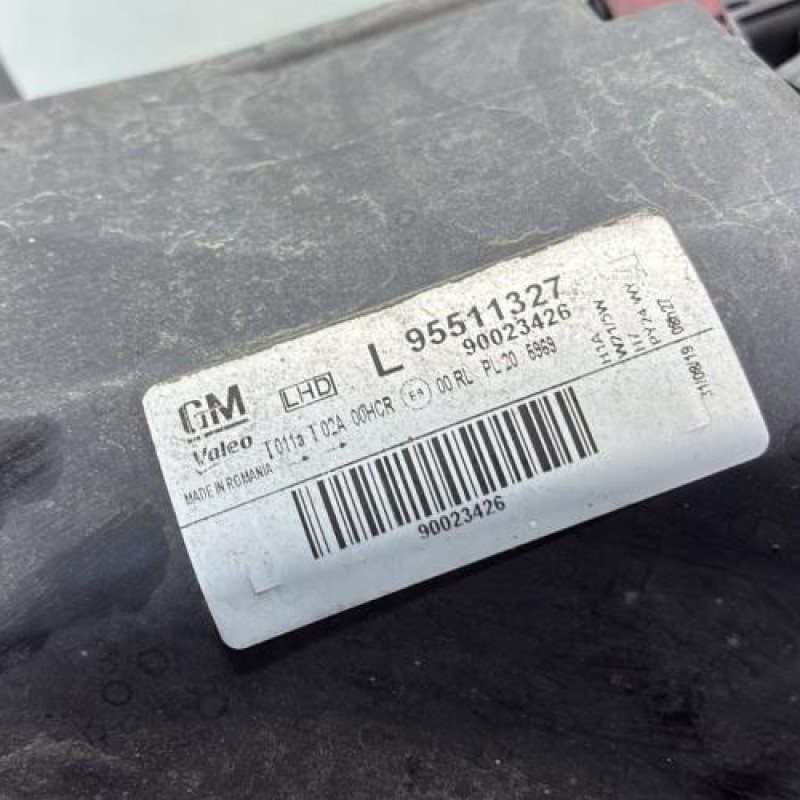 Optique avant principal gauche (feux)(phare) OPEL CORSA D Photo n°5