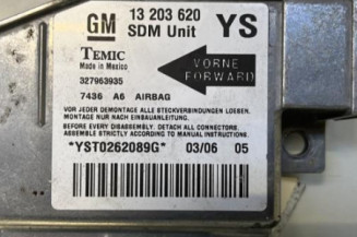 Boitier air bag OPEL MERIVA A