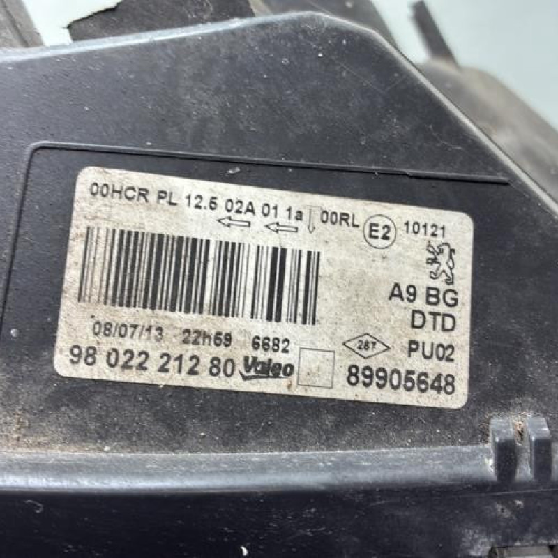 Optique avant principal droit (feux)(phare) PEUGEOT 208 1 Photo n°5