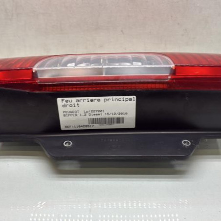 Feu arriere principal droit (feux) PEUGEOT BIPPER