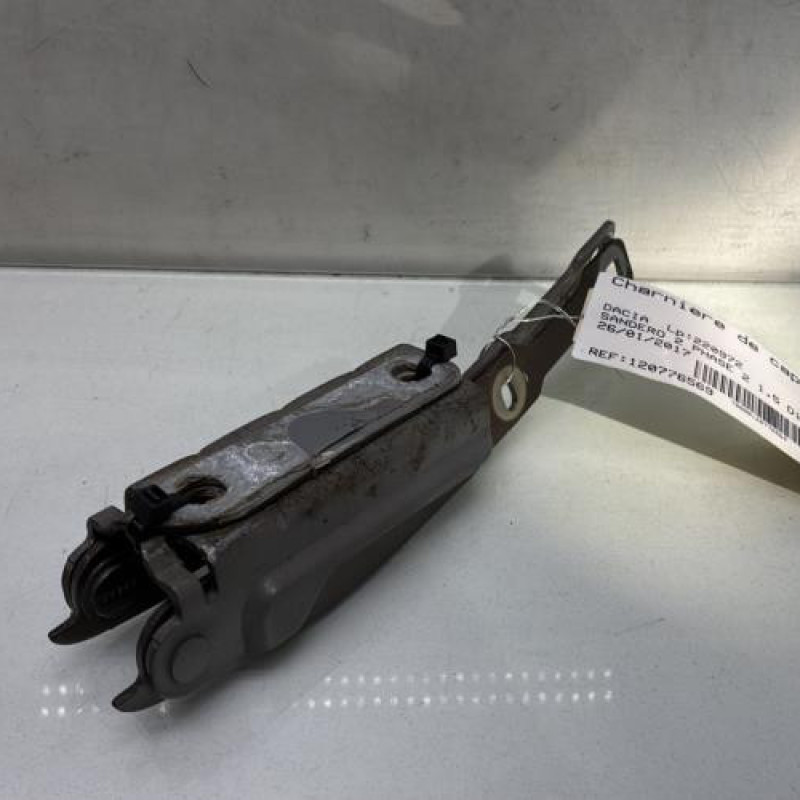 Charniere de capot DACIA SANDERO 2 Photo n°3