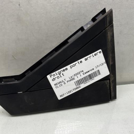 Poignee porte arriere droit RENAULT CLIO 5 Photo n°1
