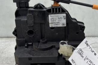 Serrure avant droit OPEL CORSA E