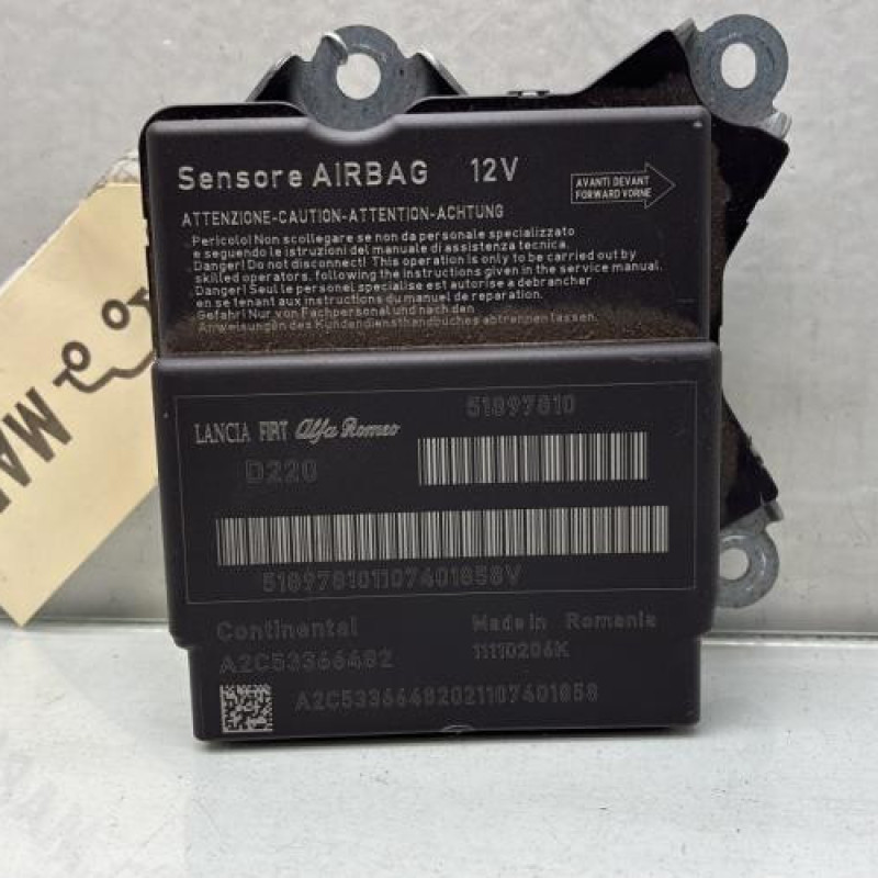 Boitier air bag FIAT 500 2 Photo n°1