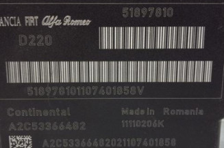 Boitier air bag FIAT 500 2