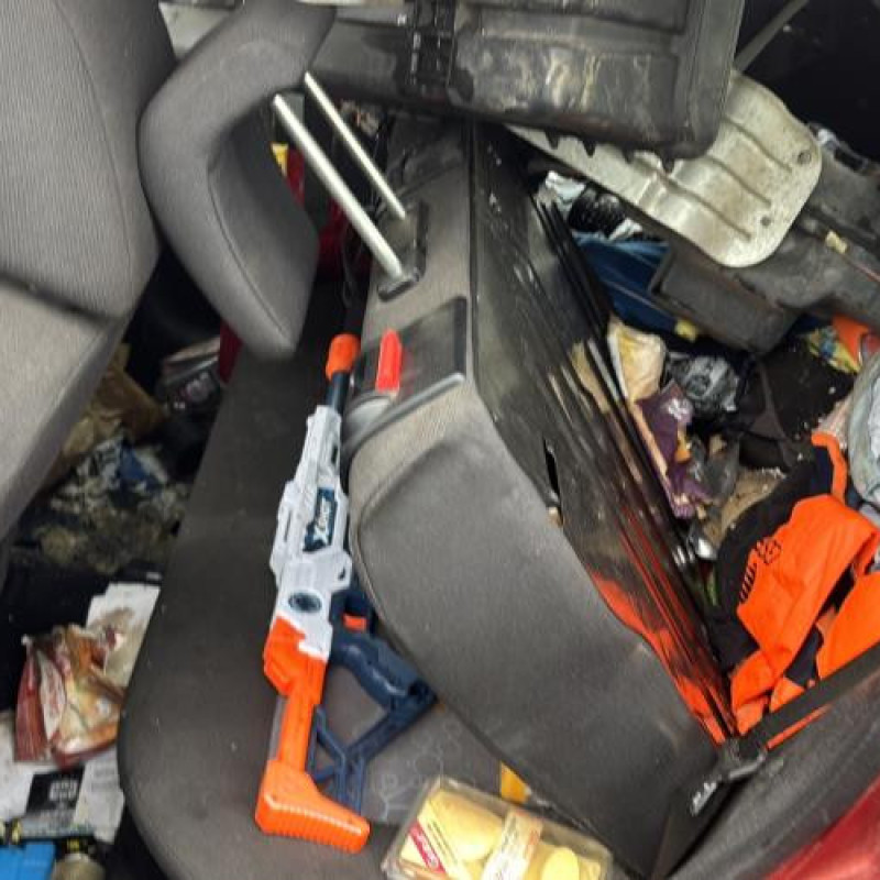 Baguette de porte arriere droite FORD FIESTA 5 Photo n°19