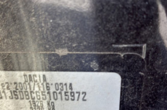 DACIA LODGY PHASE 1 1.5 DCI - 8V TURBO