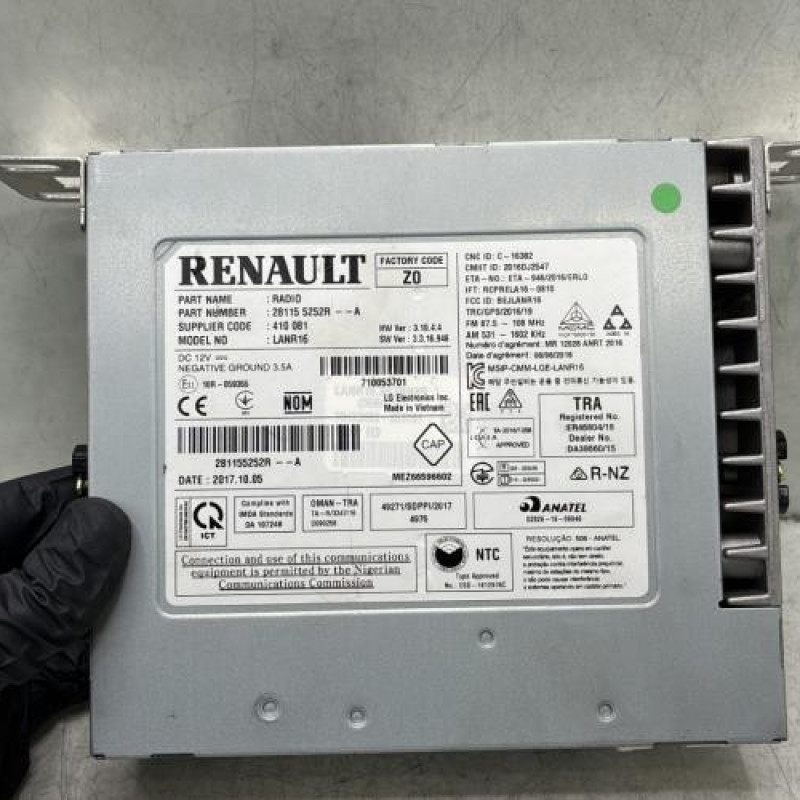 Autoradio d'origine RENAULT MEGANE 4 Photo n°6