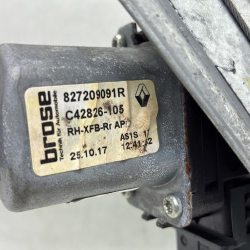 Leve vitre electrique arriere droit RENAULT MEGANE 4 Photo n°8