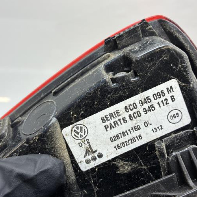 Feu arriere principal droit (feux) VOLKSWAGEN POLO 5 Photo n°6