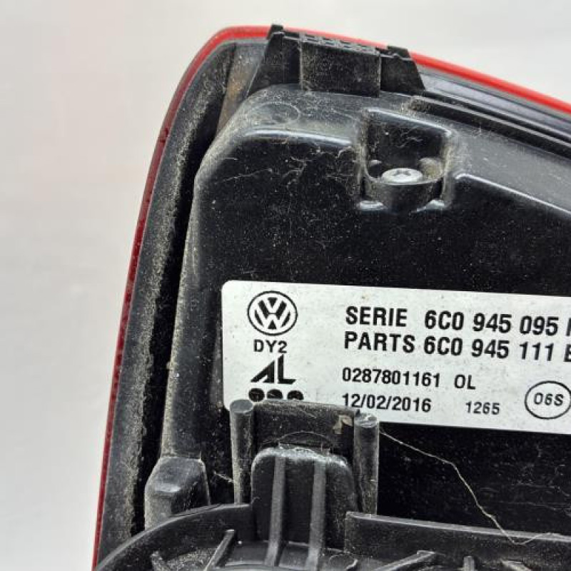 Feu arriere principal gauche (feux) VOLKSWAGEN POLO 5 Photo n°6