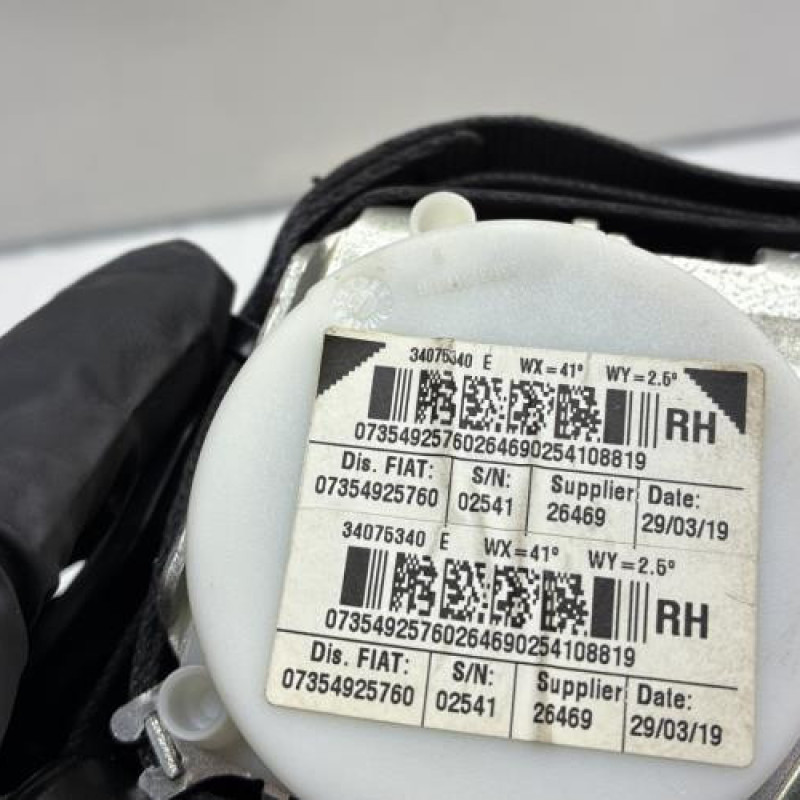 Ceinture arriere droit FIAT 500 2 Photo n°2