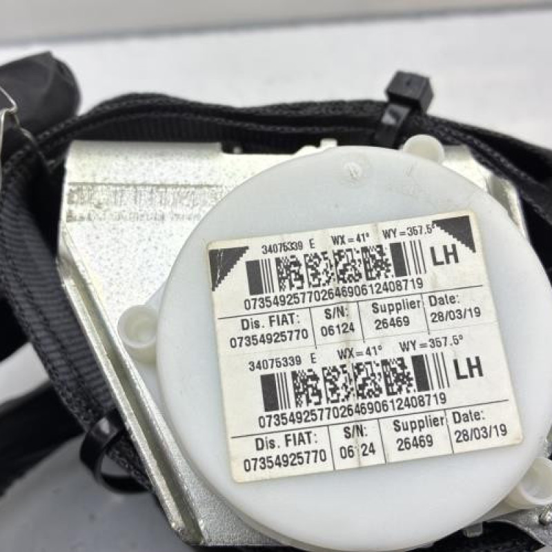 Ceinture arriere gauche FIAT 500 2 Photo n°2