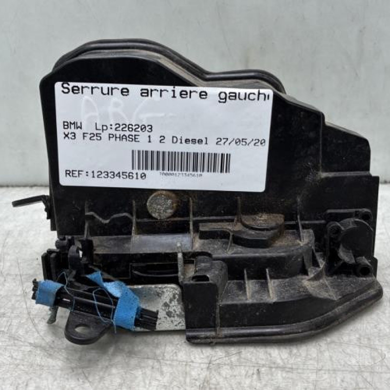 Serrure arriere gauche BMW X3 F25 Photo n°1