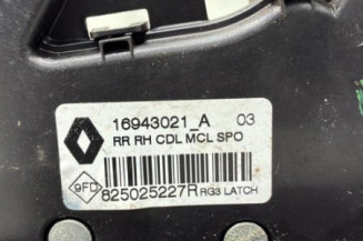 Serrure arriere droit RENAULT MEGANE 4