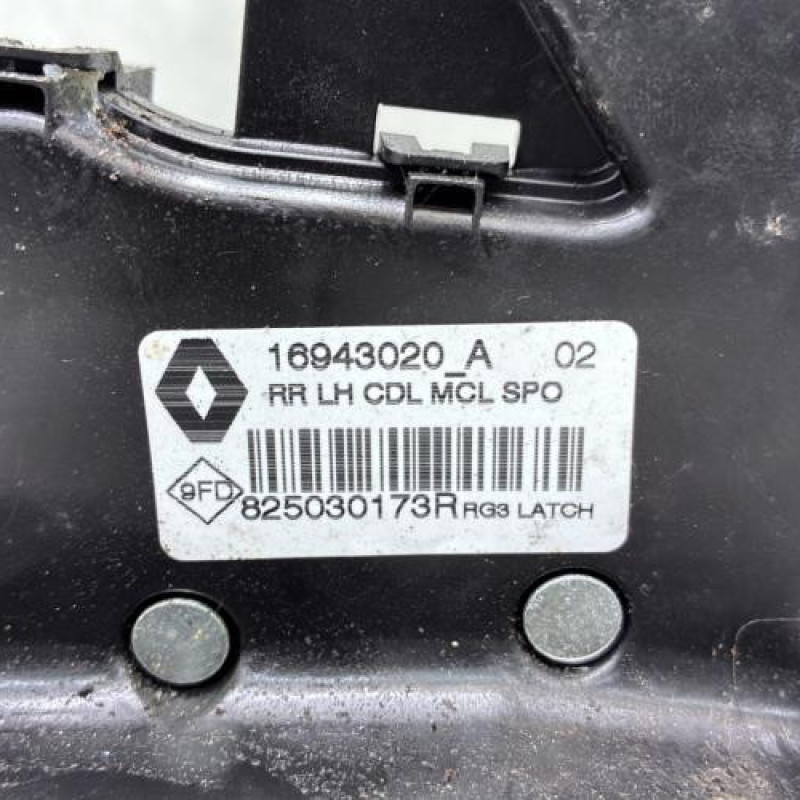 Serrure arriere gauche RENAULT MEGANE 4 Photo n°3